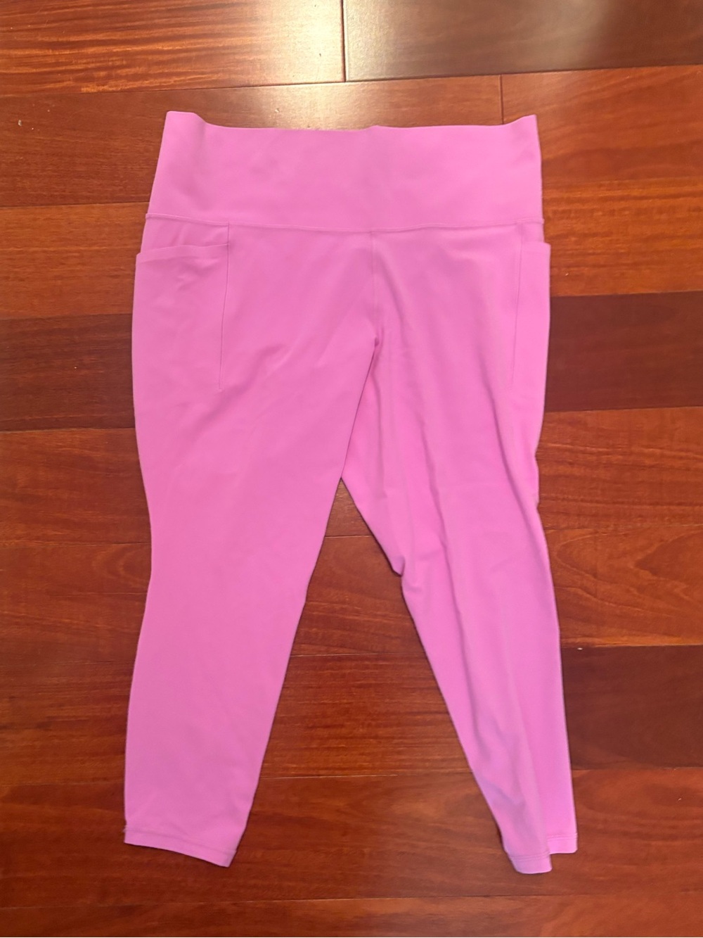 Athleta Magenta/Pink High-Rise Leggings